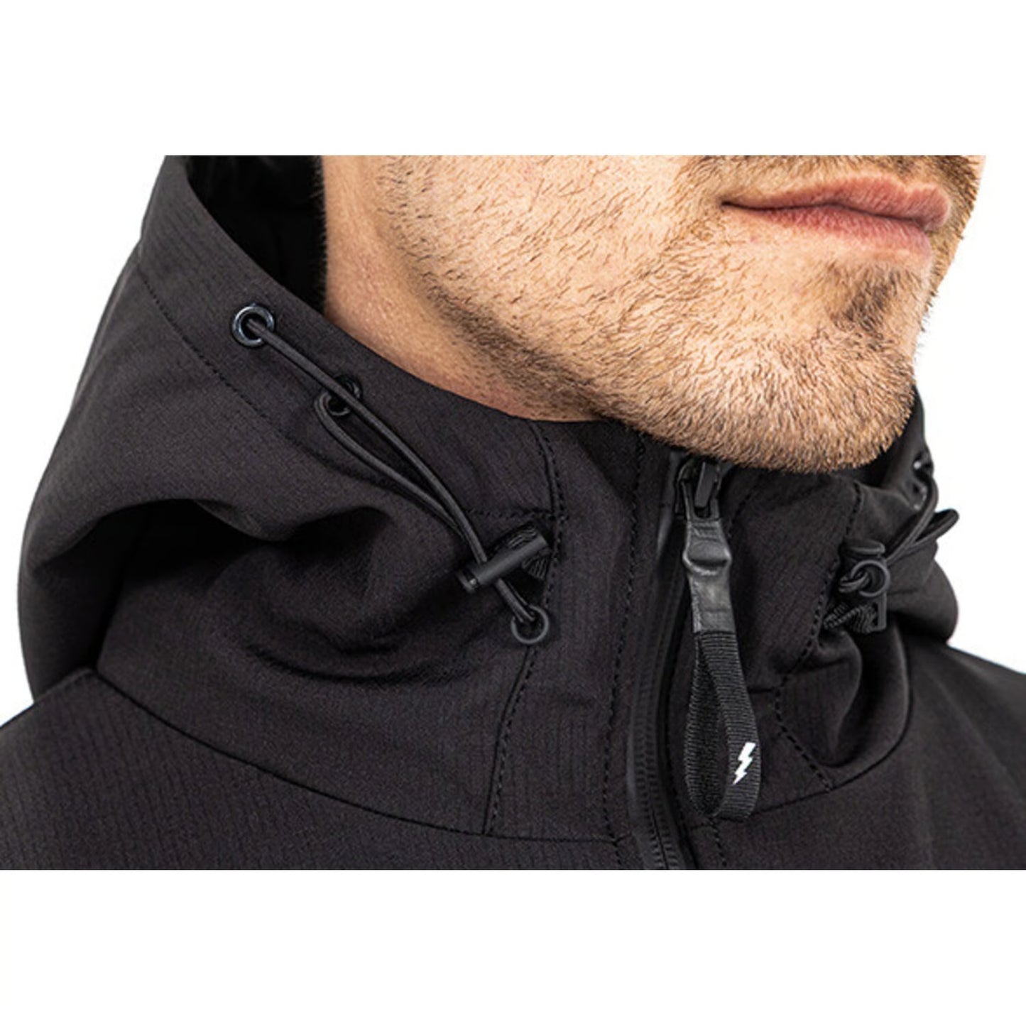 john doe v3 softshell rip-stop kevlar fekete kapucnis pulóver