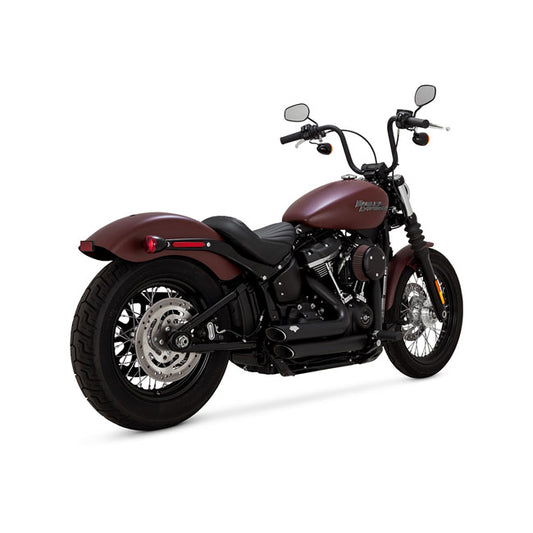 vance & hines shortshots staggered 2 1/2" 2-2 kipufogórendszer - 2018-2019 Softail