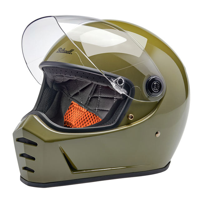 biltwell lane splitter bukósisak - Olive Green