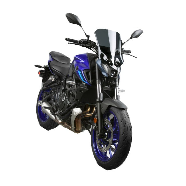 nc vágott vstream short plexi - sötét - 2021-2023 Yamaha MT-07