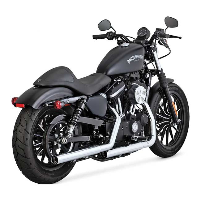 vance & hines 2-1/2" egyenes shots kipufogódob króm - 2014-2019 XL