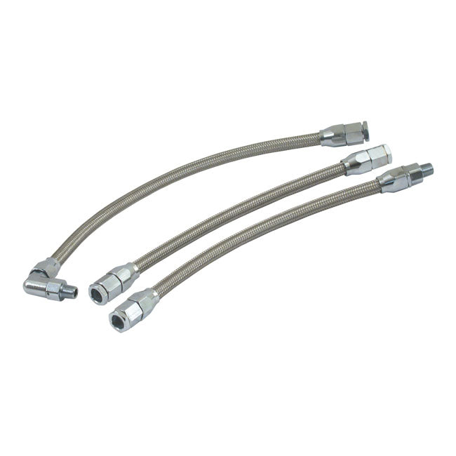 goodridge fémhálós olajvezeték - 92-01 Softail