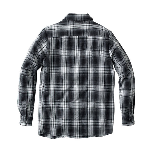 west coast choppers kormánykiemelő flanel ing - fehér/szürke