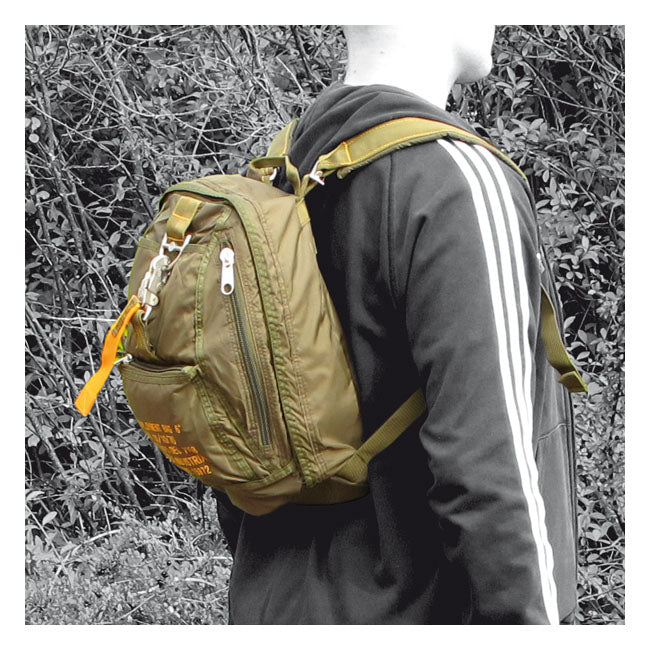 fostex parachute bag 6 hátizsák - zöld