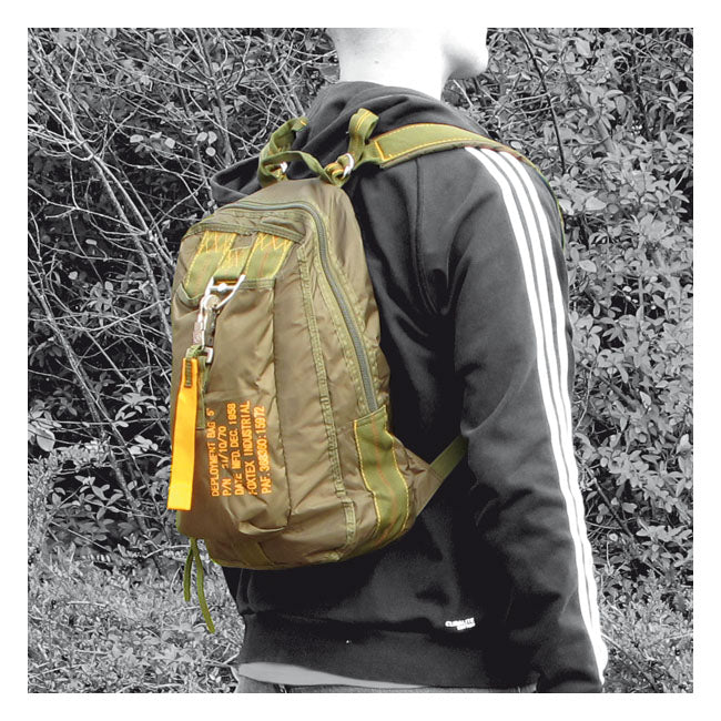fostex parachute bag 5 hátizsák - zöld