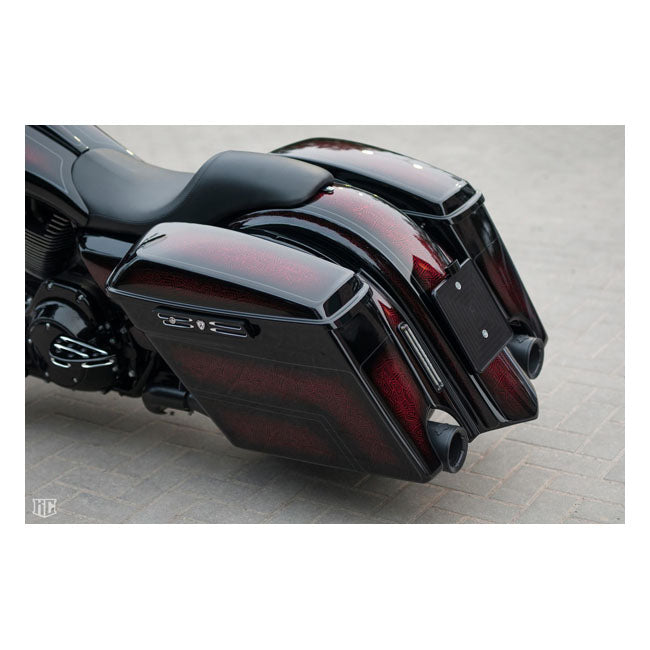 killer custom touring 4" nyújtott oldaltáska szett - 2014-2020 Touring