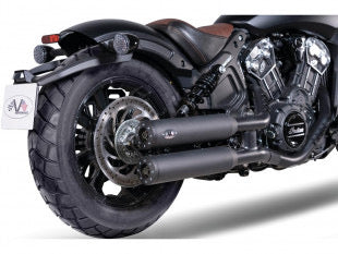v-performance dupla kipufogódob szett - Indian Cruiser