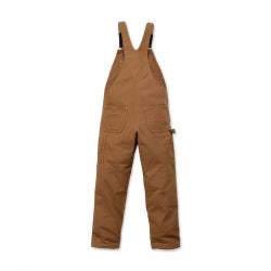 carhartt laza szabású duck bib overál - carhartt barna