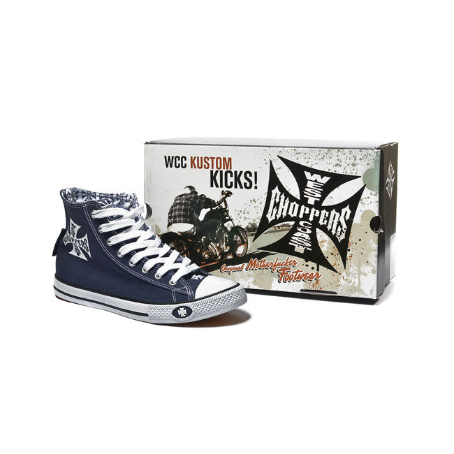 west coast choppers warriors tornacipő - navy kék