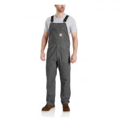 carhartt rugged flex rigby bib overál - gravel