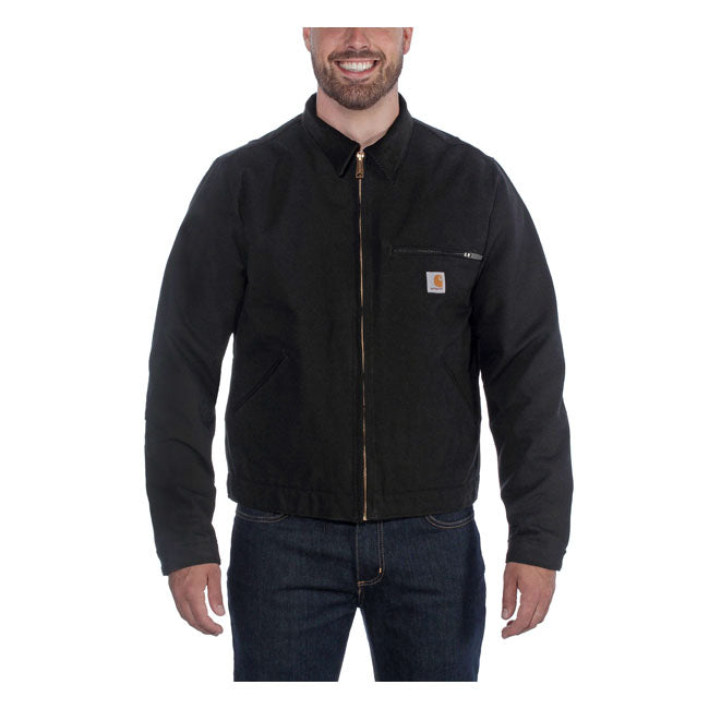 carhartt duck detroit kabát fekete