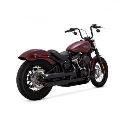 vance & hines twin slash 3" pcx kipufogódob fekete - 18-24 Softail