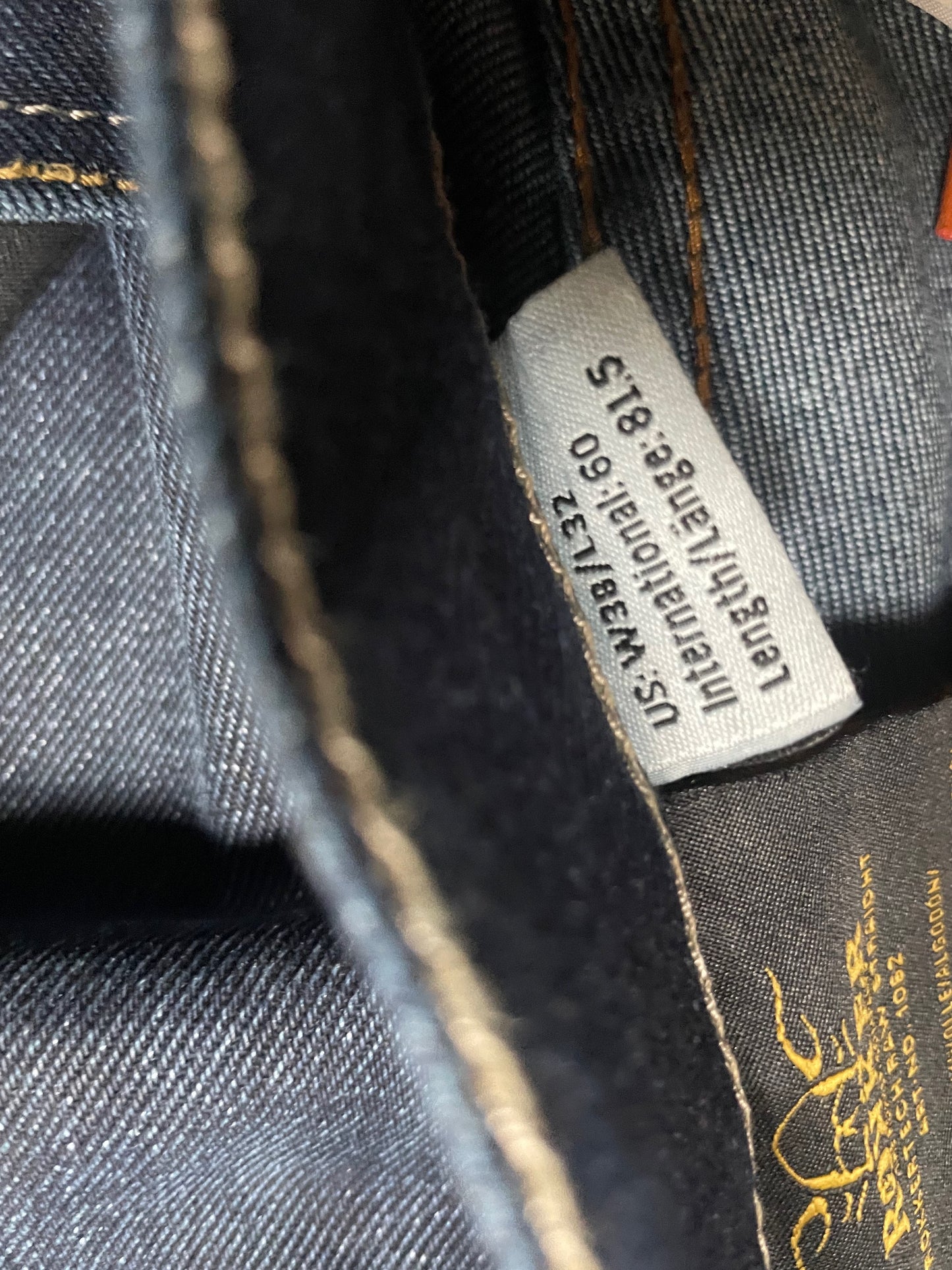 rokker rokkertech egyenesszárú kevlar farmer - kék W38/L32 (használt)