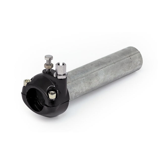 egybowdenes fém gázkar szett fekete - 22mm
