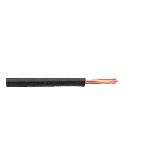 0,75 mm² elektromos vezeték (2 méter) fekete