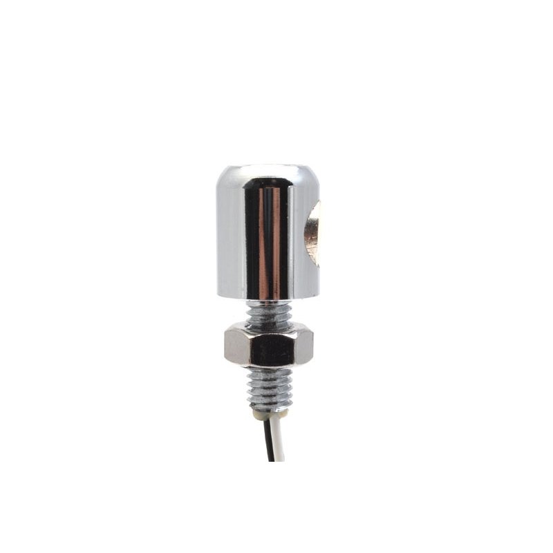 rendszám világítás mini led csavar króm