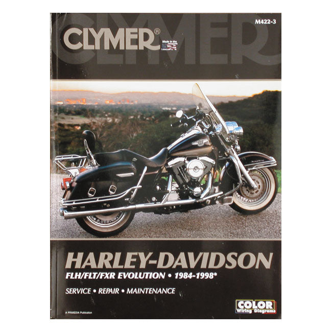 clymer book harley-davidson FLT/FXR 84-98