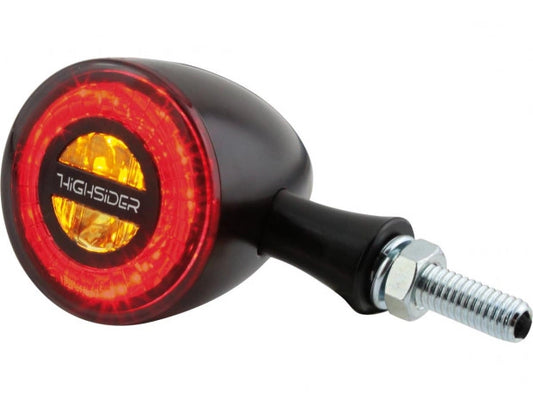 highsider rocket bullet LED 3-in-1 integrált féklámpa & irányjelző