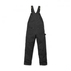 carhartt laza szabású duck bib overál fekete
