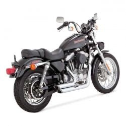 vance & hines 2-1/2" shortshots staggered kipufogórendszer króm - 1999-03 XL