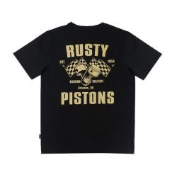 rusty dugattyús irwindale póló fekete