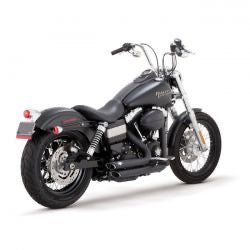 vance & hines shortshots staggered kipufogórendszer fekete- 2012-2017 Dyna