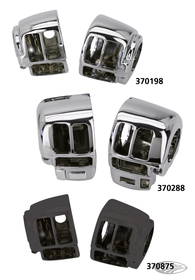 zodiac HD kormány kapcsoló ház fekete - 2011-2021 Softail/2012-2017 Dyna/2014-2021 XL