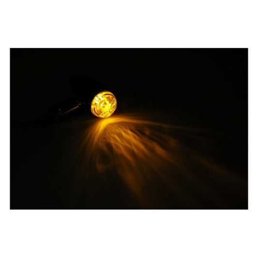 mini bullet led króm irányjelzős - sima/száras/narancs