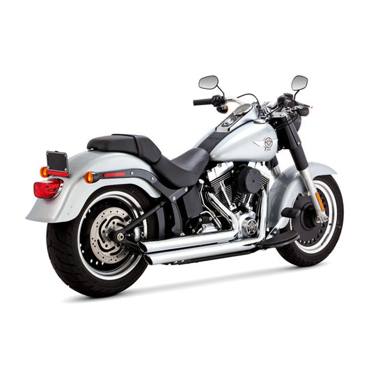 thorcat - v&h bigshots 2-2 kipufogórendszer króm - 17 Softail