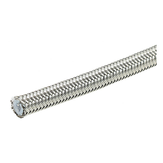 goodridge hide-a-vezeték fém fékcső - átlatszó bevonat rozsdamentes - 6mm (5 meter)