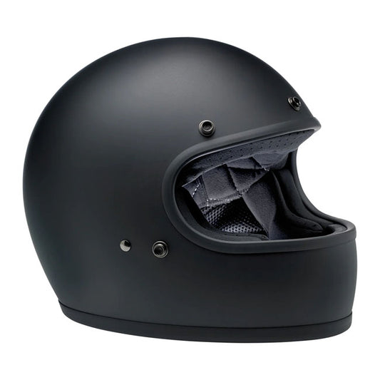biltwell gringo bukósisak matt fekete dot minositett (teszttermék) - 2XL