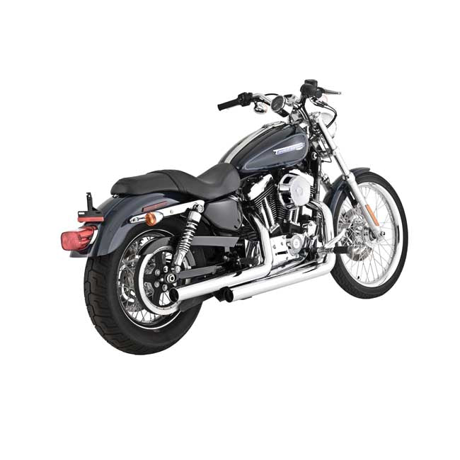 vance & hines egyenes shots HS 2 1/2" króm kipufogórendszer - 2007-2013 XL
