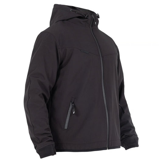 john doe v3 softshell rip-stop kevlar fekete kapucnis pulóver