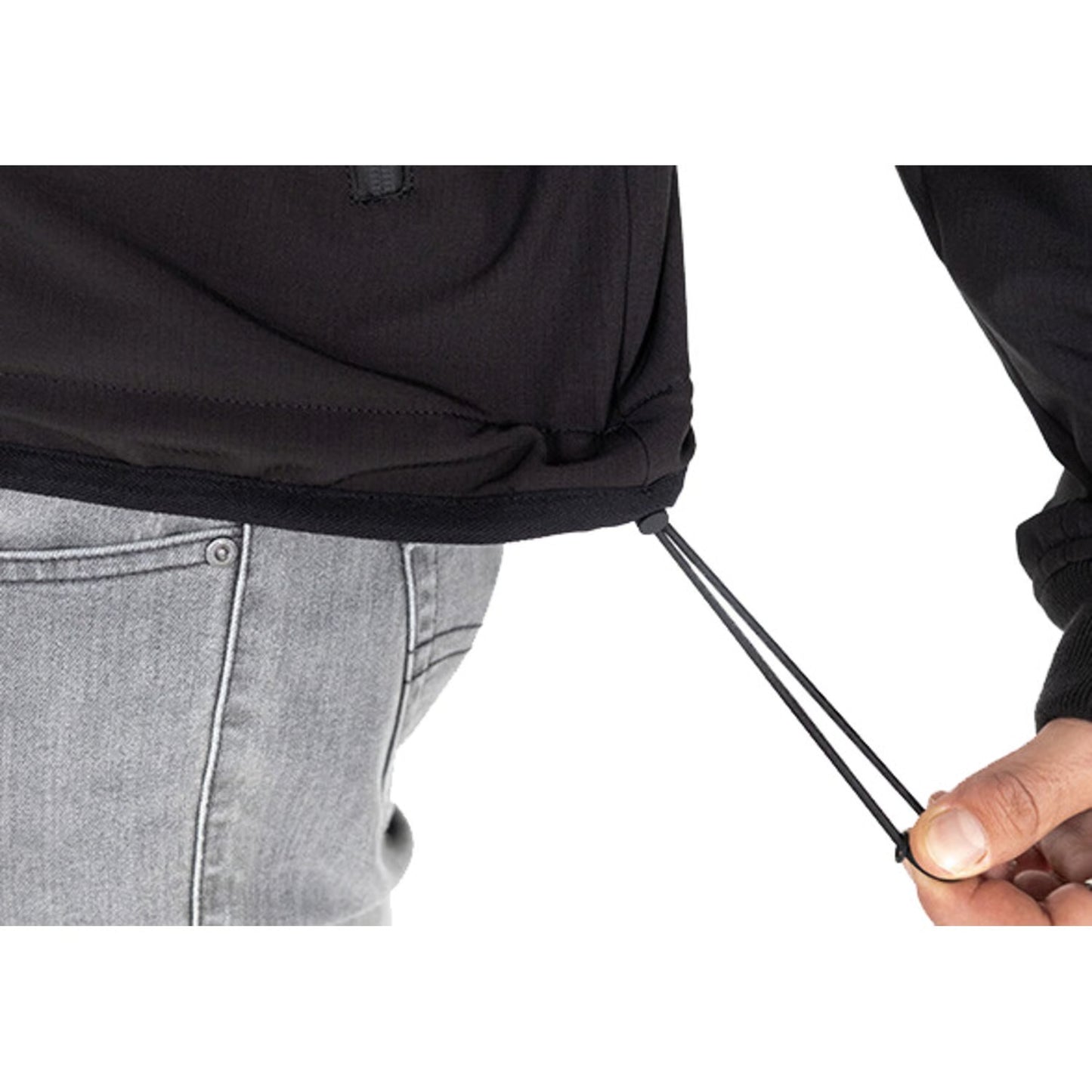 john doe v3 softshell rip-stop kevlar fekete kapucnis pulóver