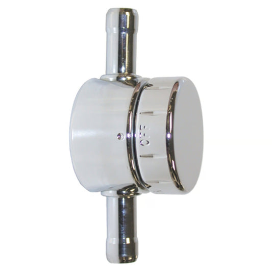 pingel inline petcock - chrome - universal