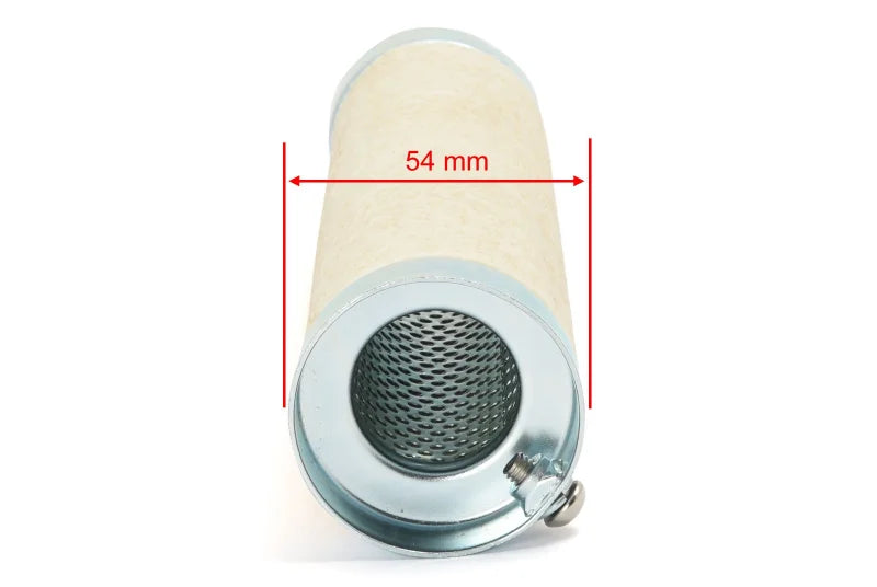 kipufogódob hangtompító - 2 1/4” - 54 x 254 mm