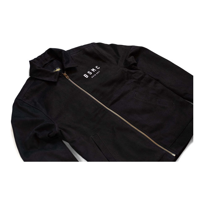 bike shed estandard twill kabát fekete