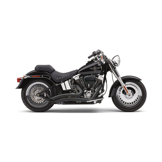 thorcat - cobra speedster short swept kipufogórendszer fekete Euro 3 - 2014-2016 Softail