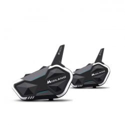 midland r1 mesh motoros intercom - twin pack