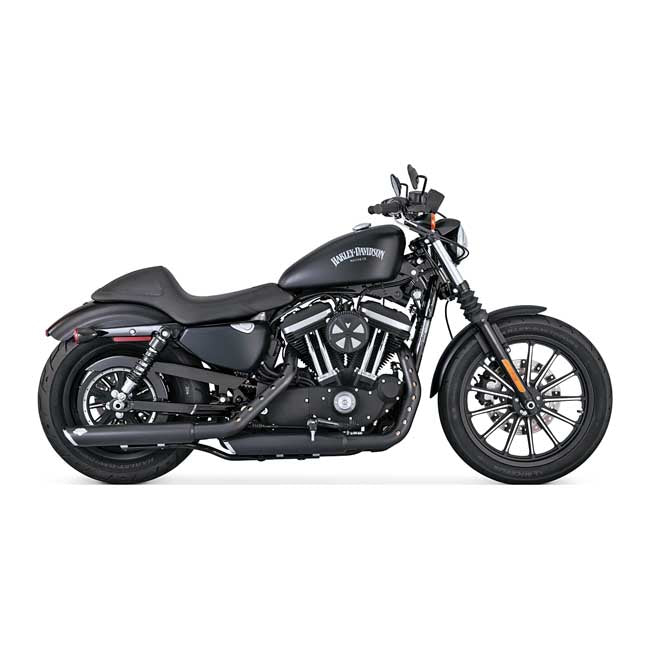 vance & hines twin slash 3" kipufogódob fekete - 2014-2020 XL