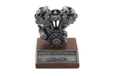 harley-davidson knucklehead motorblokk 1:6 makett - 1936-1947