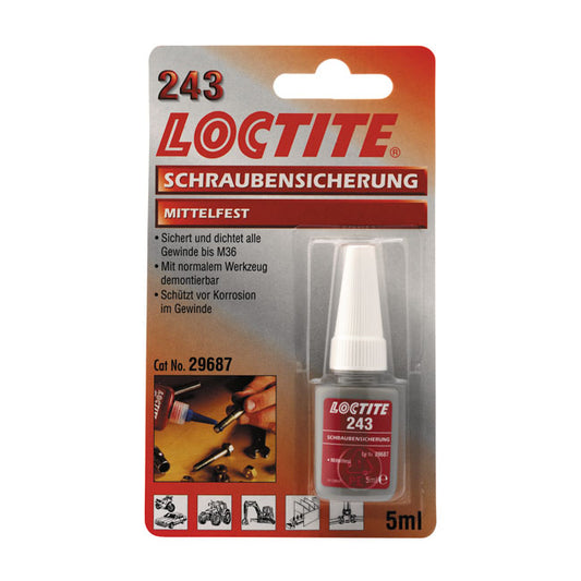 loctite 243 kék threadlocker - 5cc