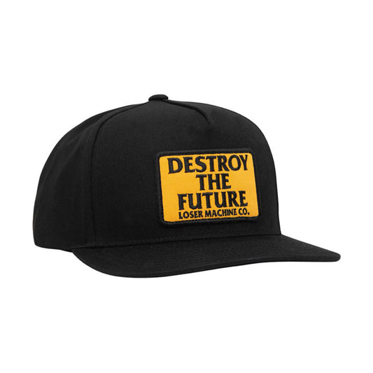 loser machine DTF baseball sapka fekete