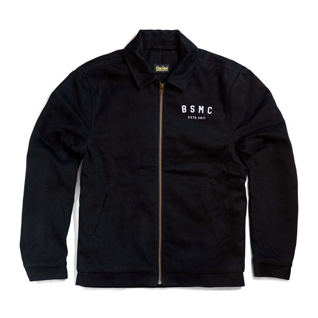 bike shed estandard twill kabát fekete