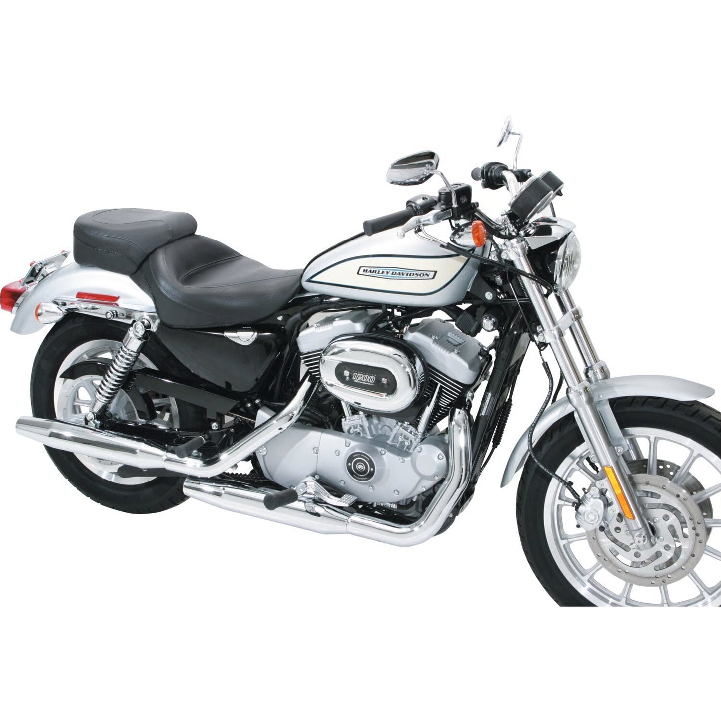 mustang széles touring szóló nyereg - 202004-2022 XL Sportster
