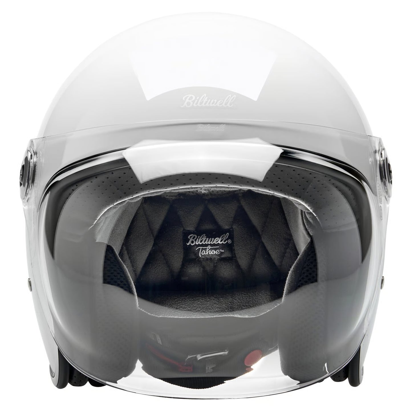 biltwell tahoe bukósisak fényes fehér