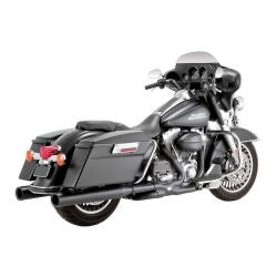 vance & hinespower dual crossover kipufogó leömlő fekete - 95-16 FLT