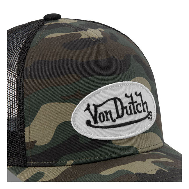 von dutch logo baseball sapka camouflage