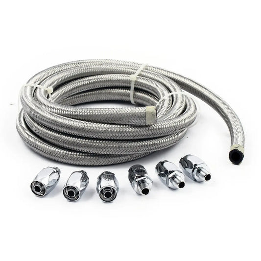 olajvezeték & fitting szett fémhálós - 1/8” NPT