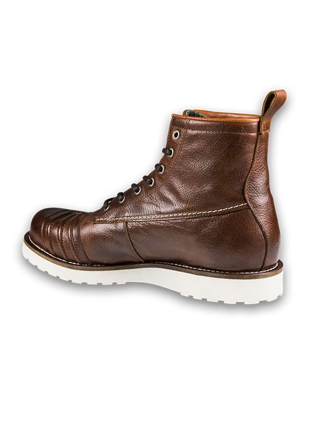 john doe iron motoros bakancs - barna